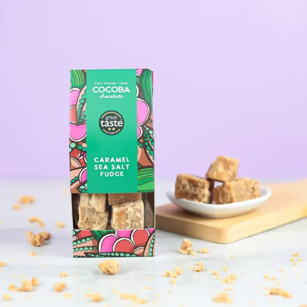 Cocoba Caramel Sea Salt Fudge