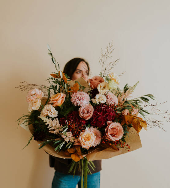 Ella Hand tied bouquet, cardiff florist, cardiff flower delivery