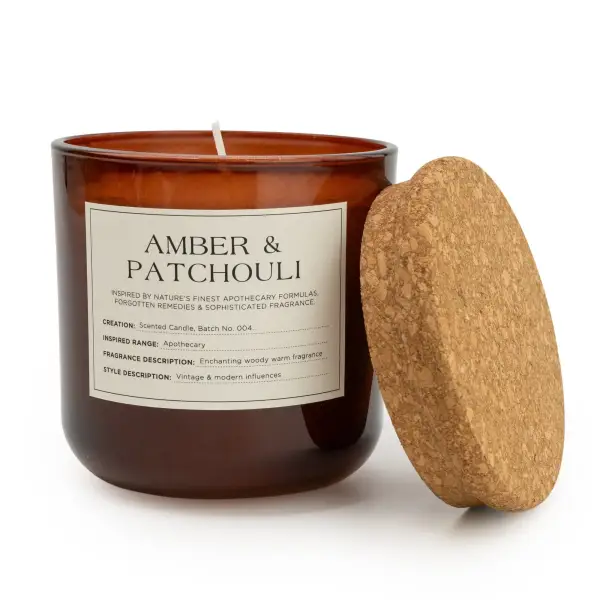 Apothecary Candle Amber & Patchouli